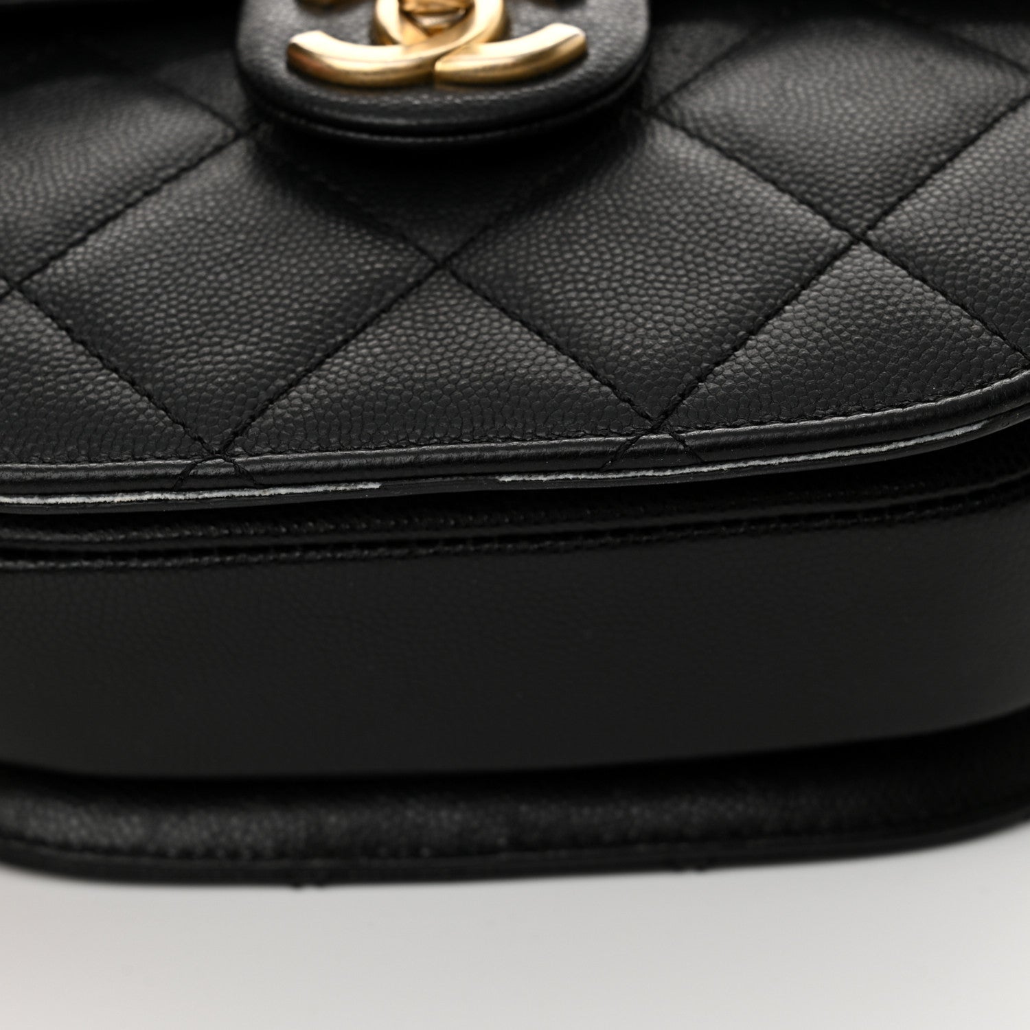 Chanel Caviar Quilted Moon Messenger Black 13 of 13