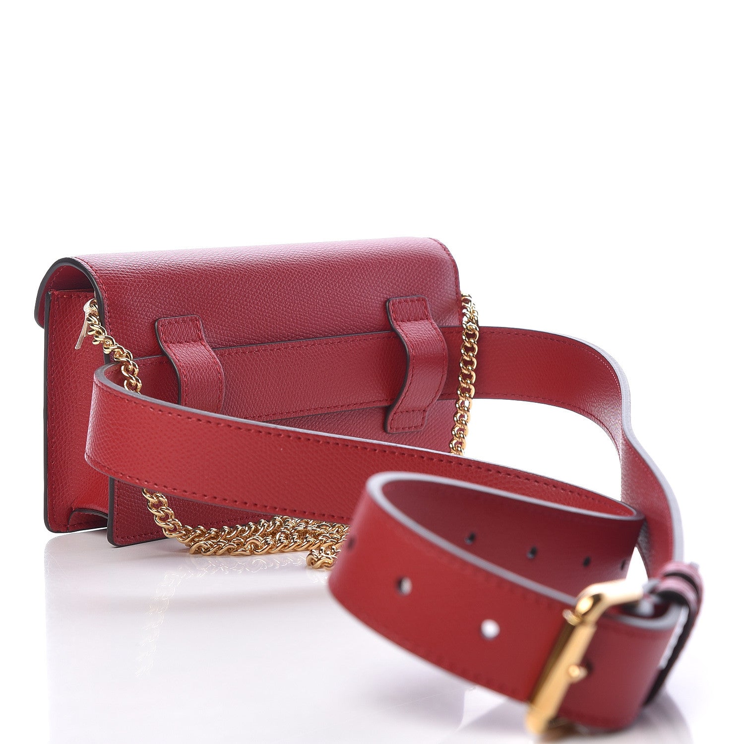 Fendi Vitello Cruise F is Fendi Envelope Belt Bag Fragola 4 of 12