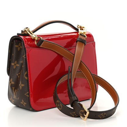 Louis Vuitton Patent Calfskin Monogram Cherrywood BB Scarlet 3 of 9