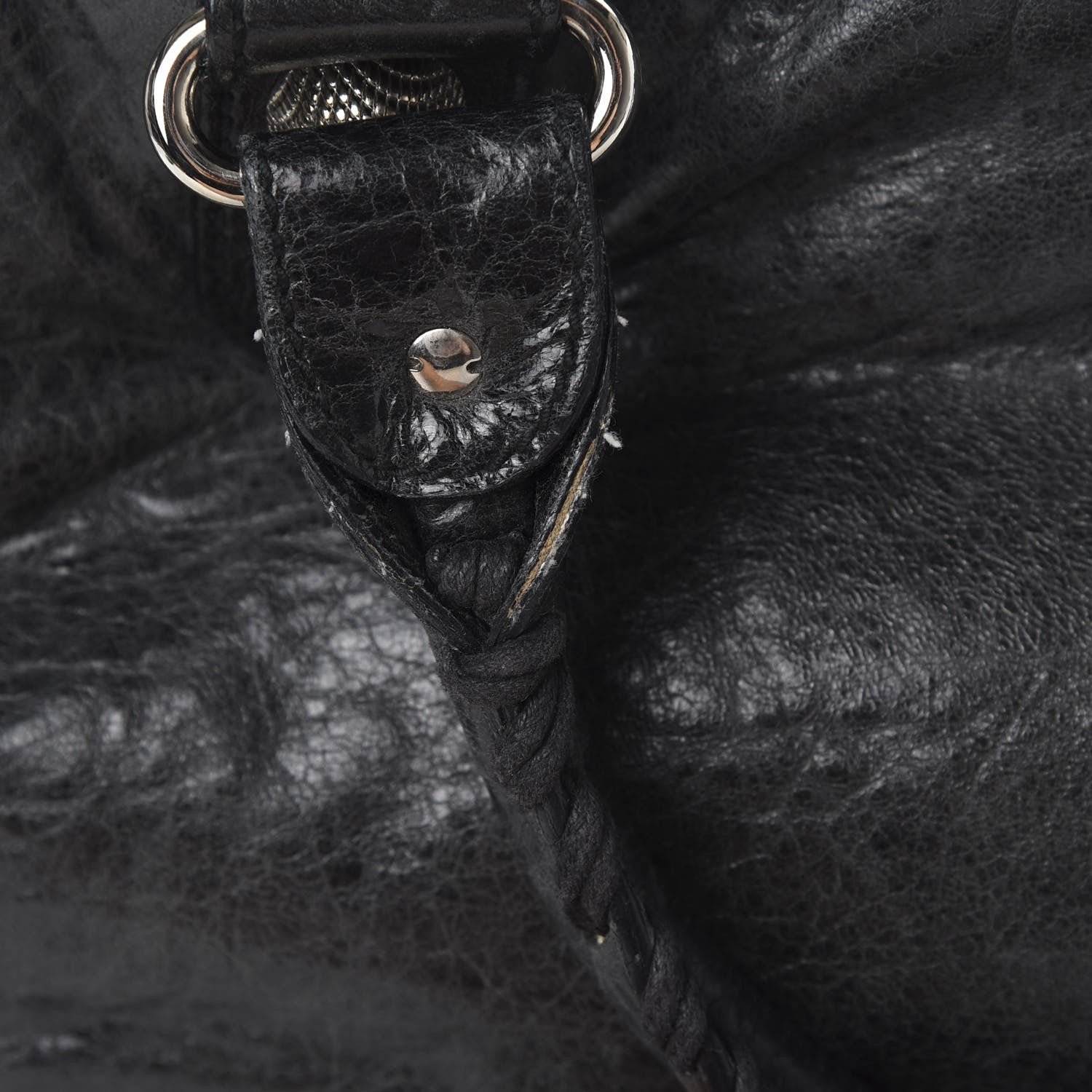 Balenciaga Agneau Giant 21 Silver Hardware Work Black 13 of 16