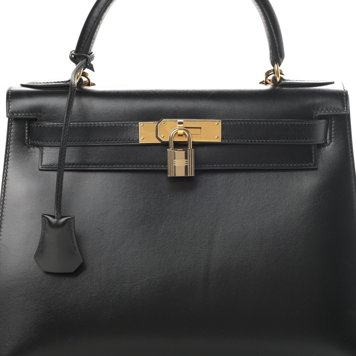 Hermes Box Kelly Sellier 28 Black 8 of 15