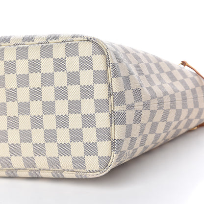 Louis Vuitton Damier Azur Neverfull MM 11 of 12