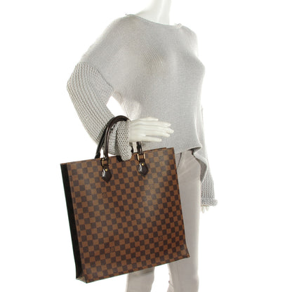 Louis Vuitton Damier Ebene Sac Plat 2 of 7