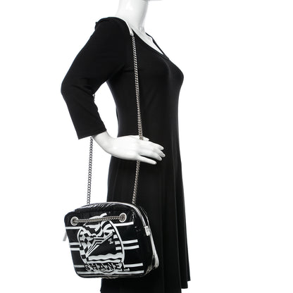 Chanel Vinyl Small La Pausa Camera Case Black 2 of 9