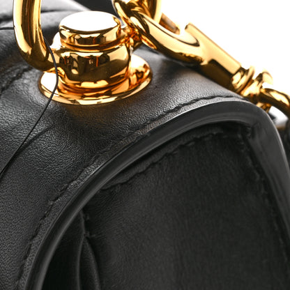 Gucci Arabella Calfskin Medium Blondie Top Handle Bag  Black 11 of 13