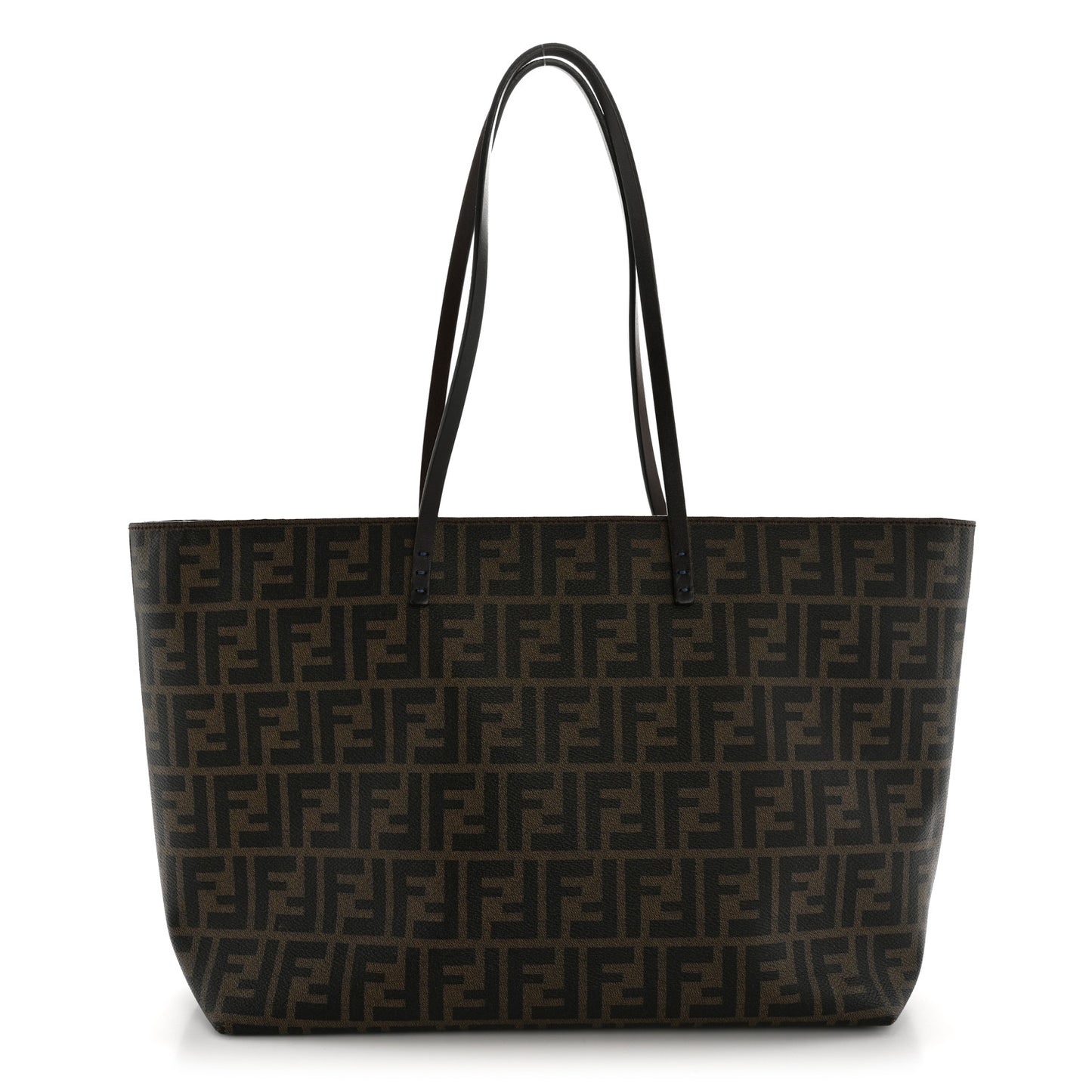 Zucca Spalmati Medium Roll Tote Tobacco Blue