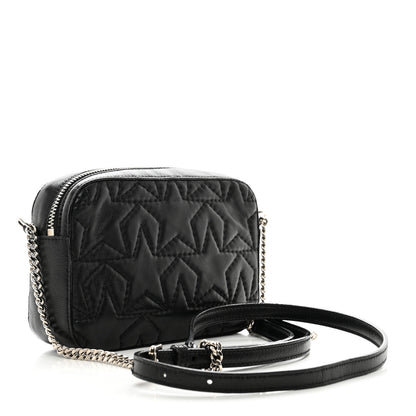 Jimmy Choo Calfskin Star Haya Camera Bag Black 3 of 9