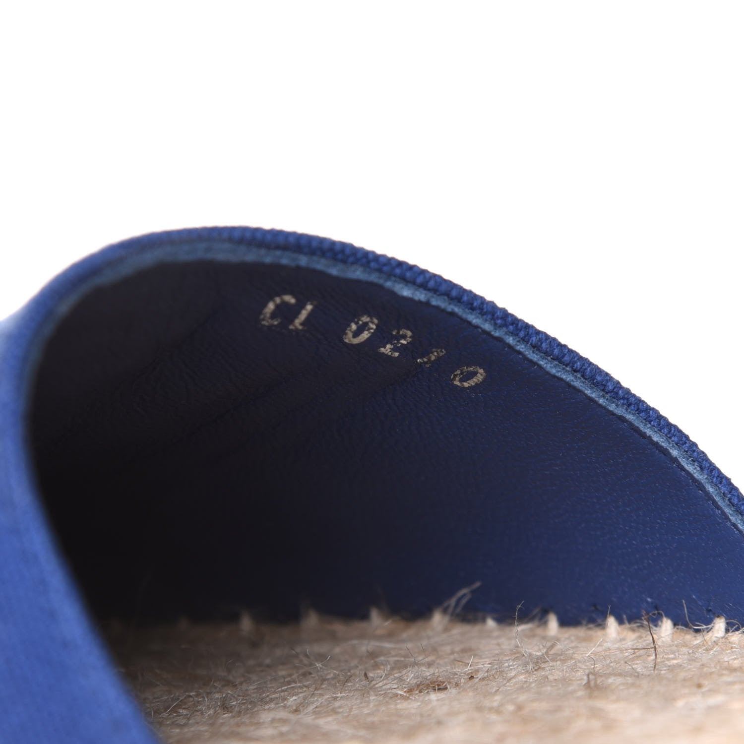 Louis Vuitton Canvas Escale Starboard Espadrille Flats 37 Blue 9 of 11