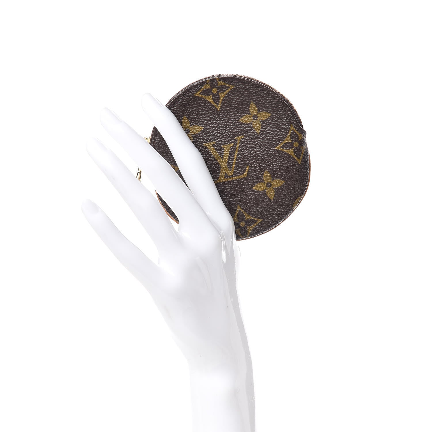Louis Vuitton Monogram Round Coin Purse 2 of 9