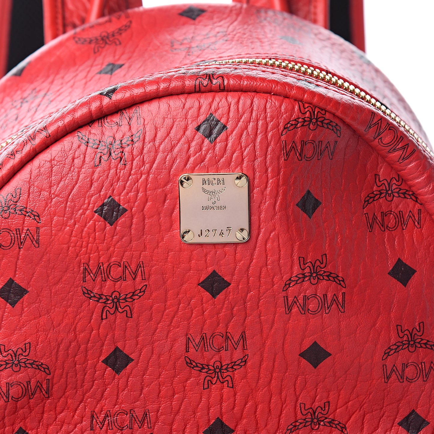 Visetos Small Stark Backpack Ruby Red