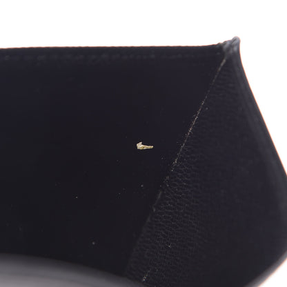 Louis Vuitton Epi 6 Card Billfold Wallet Black 7 of 10