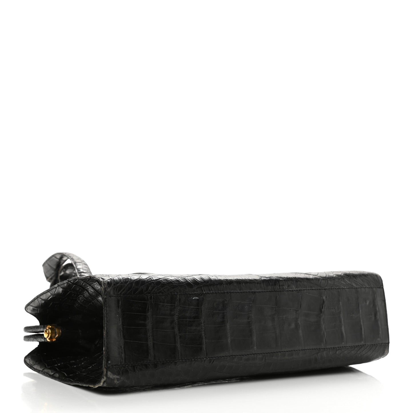 Crocodile Tote Black