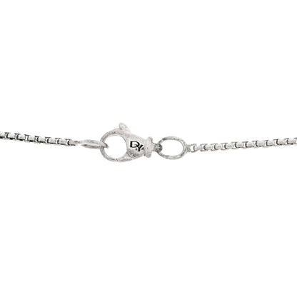 David Yurman Sterling Silver Diamond Angelika Flair Pave Pendant Necklace 4 of 4