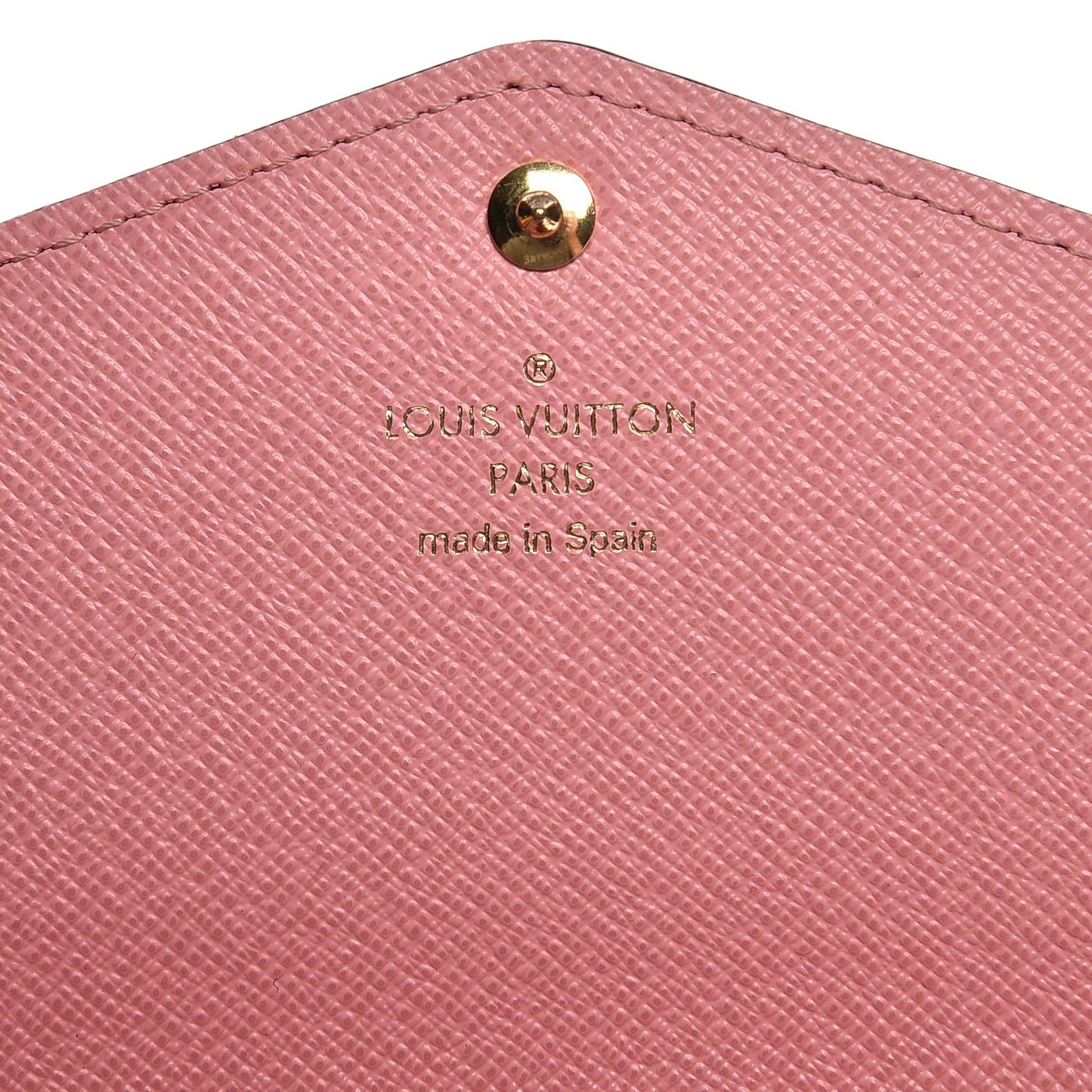 Monogram Jungle Dots Sarah Wallet Sugar Pink Poppy