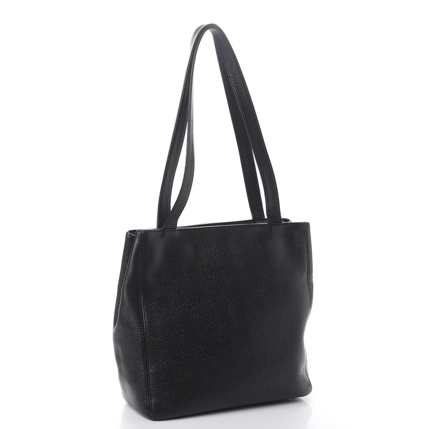 Caviar CC Shoulder Bag Black