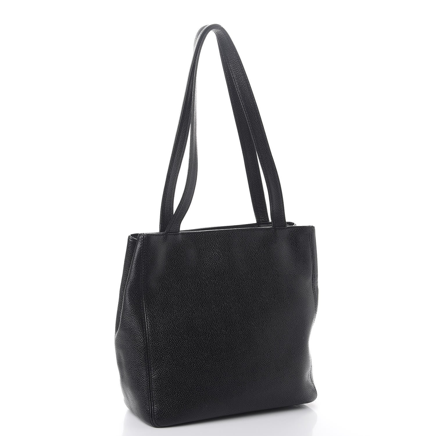 Chanel Caviar CC Shoulder Bag Black 3 of 8