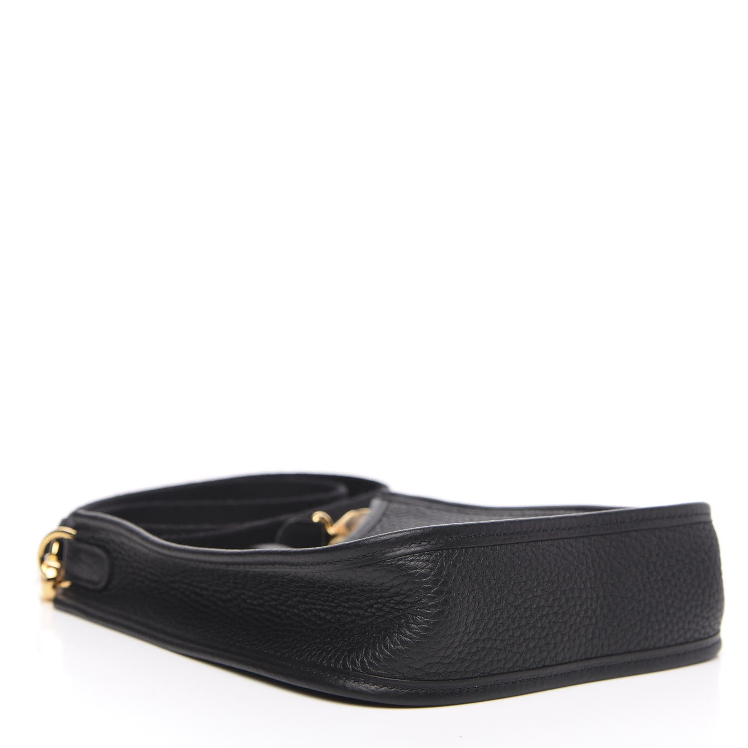 Hermes Taurillon Clemence Evelyne TPM Black 4 of 10