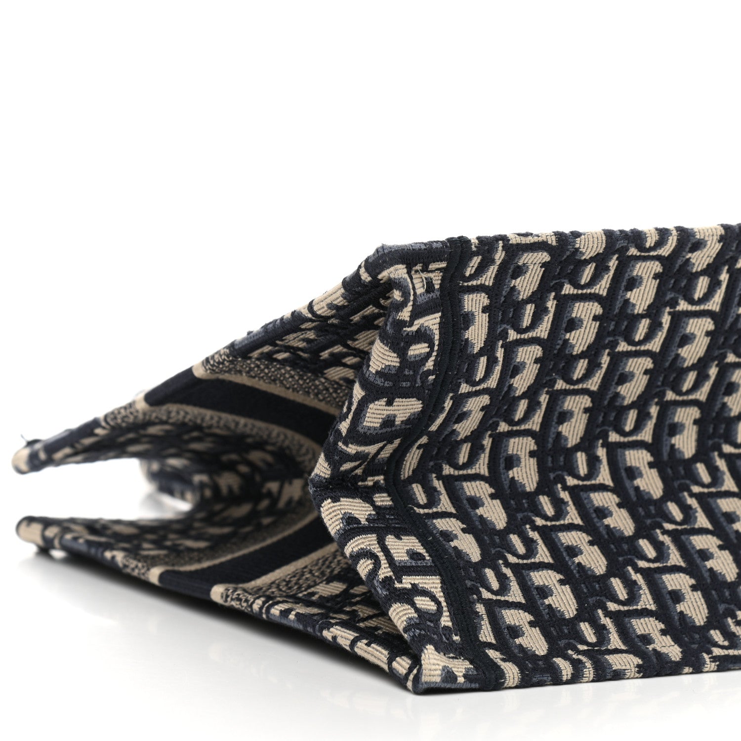 Christian Dior Oblique Medium Book Tote Blue Multicolor 8 of 9
