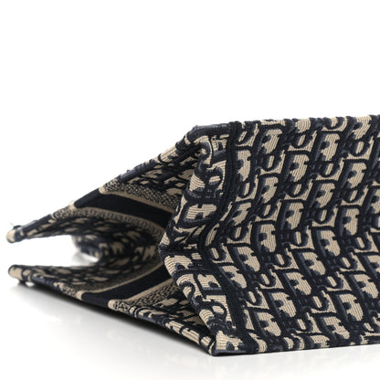 Christian Dior Oblique Medium Book Tote Blue Multicolor 8 of 9