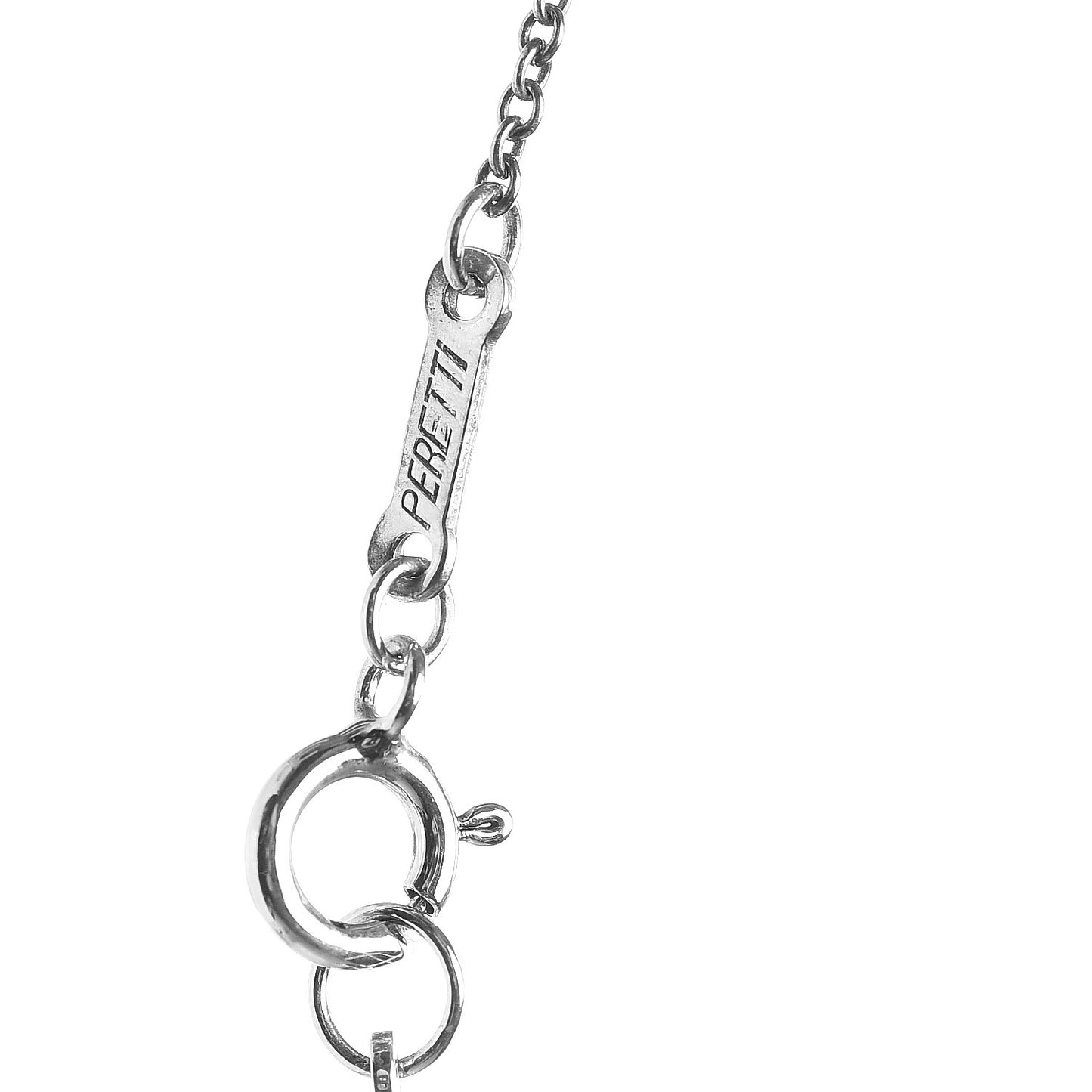 Sterling Silver Elsa Peretti Madonna Pendant Necklace