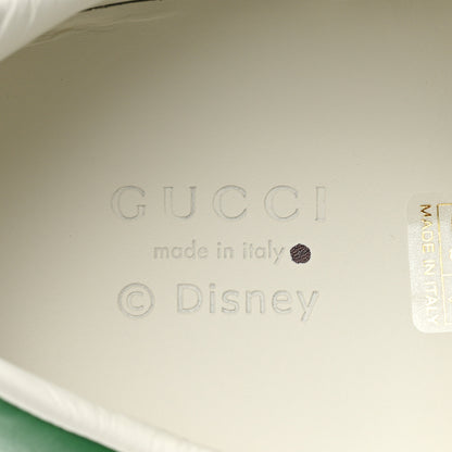 Gucci X DISNEY Calfskin Miro Soft Web Donald Duck Womens Ace Sneakers 40.5 White New Shamarock 8 of 10