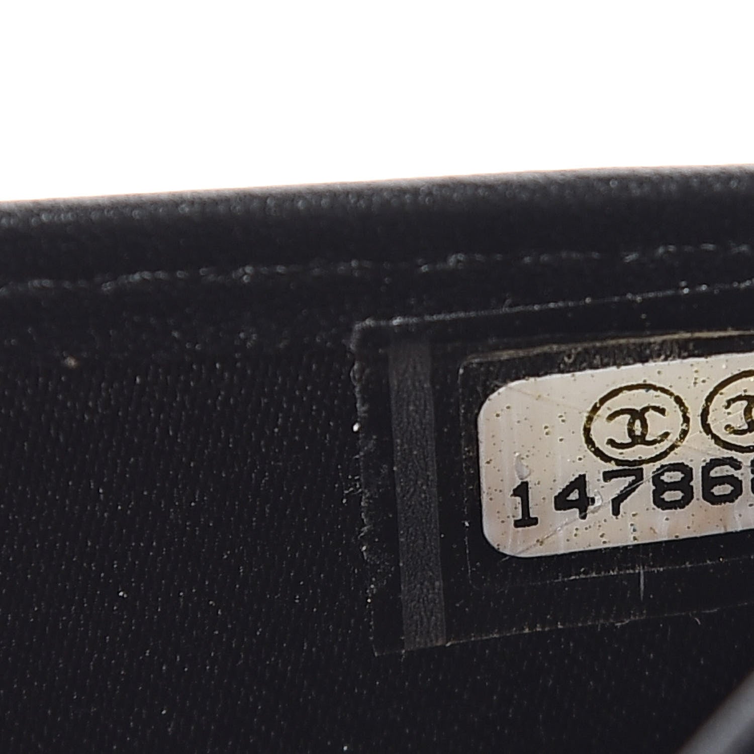 Chanel Patent Camellia Embossed Large Zip Around Gusset Wallet Black 8 of 9
