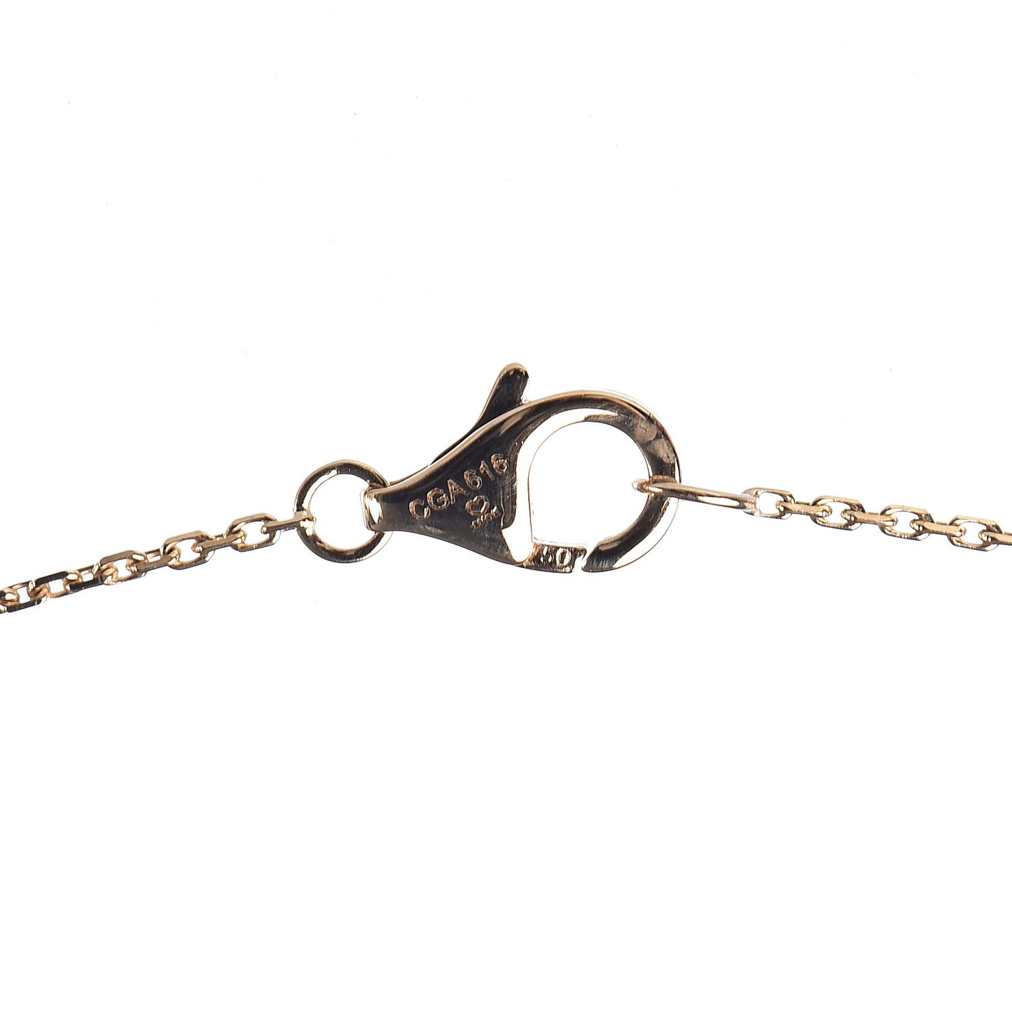 18K Yellow Gold Diamond Lapis Lazuli XS Amulette de Pendant Necklace