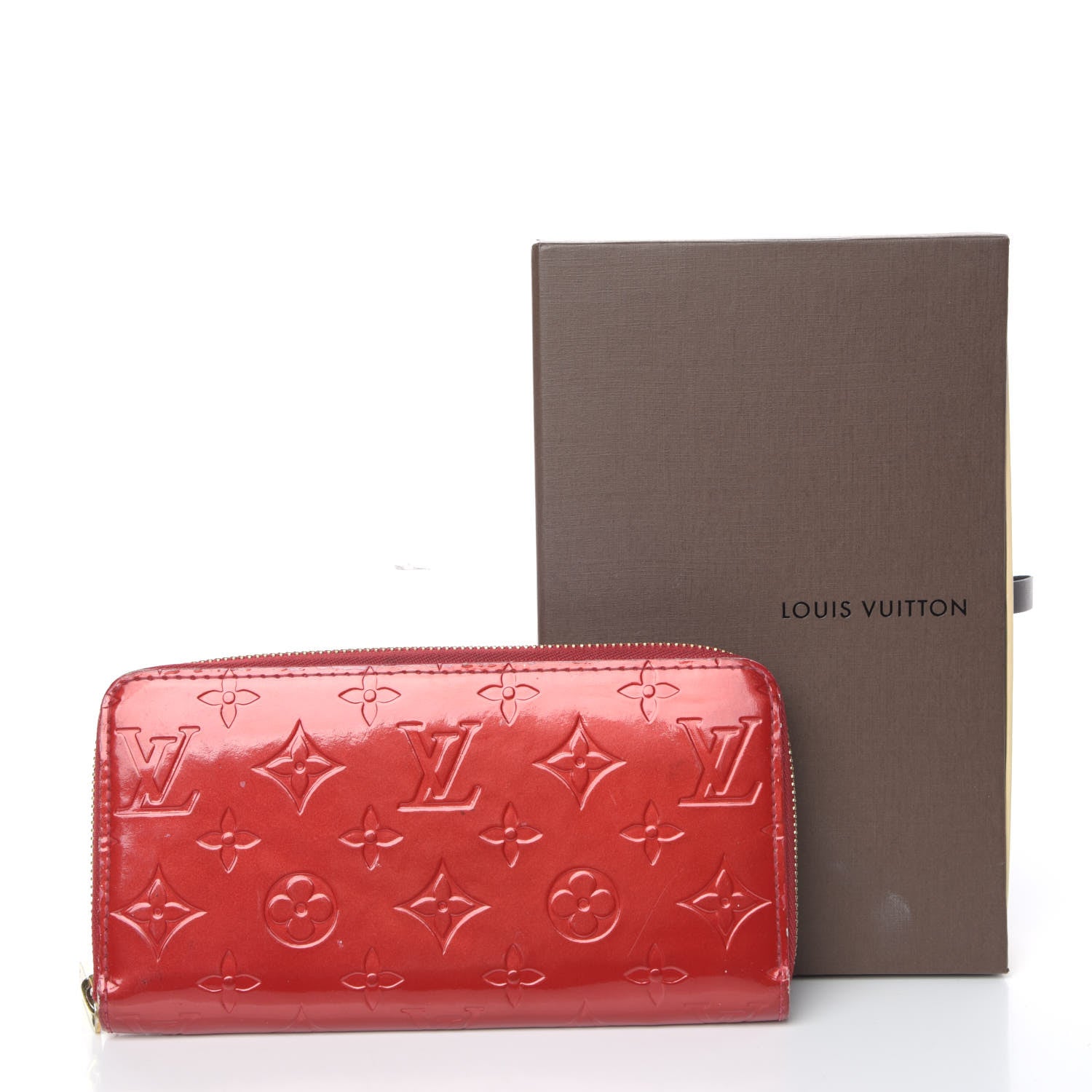 Louis Vuitton Vernis Zippy Wallet Pomme D'Amour 17 of 17