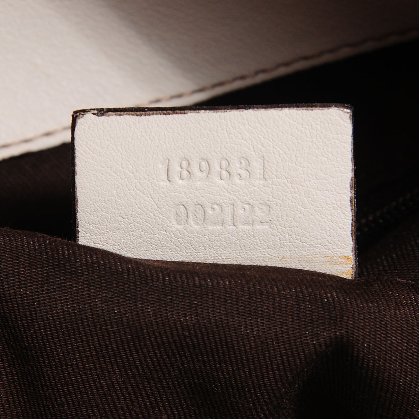 Monogram D Gold Tote Off White