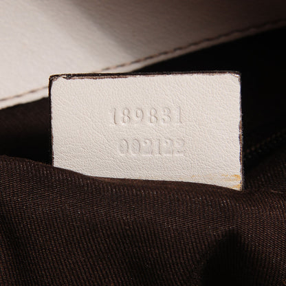 Gucci Monogram D Gold Tote Off White 7 of 7