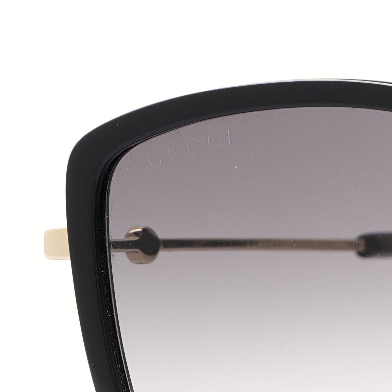Gucci Cat Eye Sunglasses GG0606SK Black 13 of 14