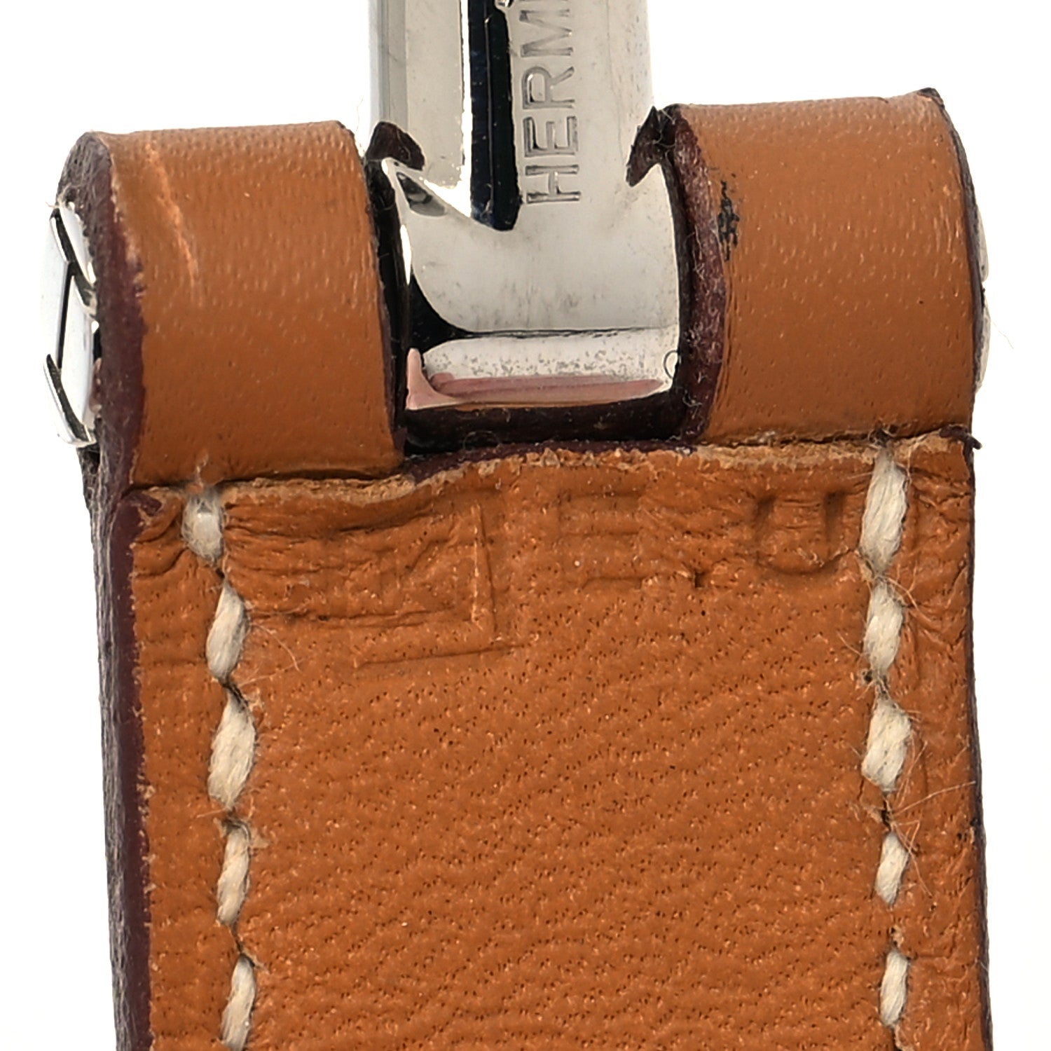 Hermes Barenia Lancelot Bracelet M Gold 5 of 6