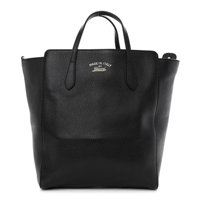Gucci Dollar Calfskin Medium Swing Top Handle Bag Black 1 of 13