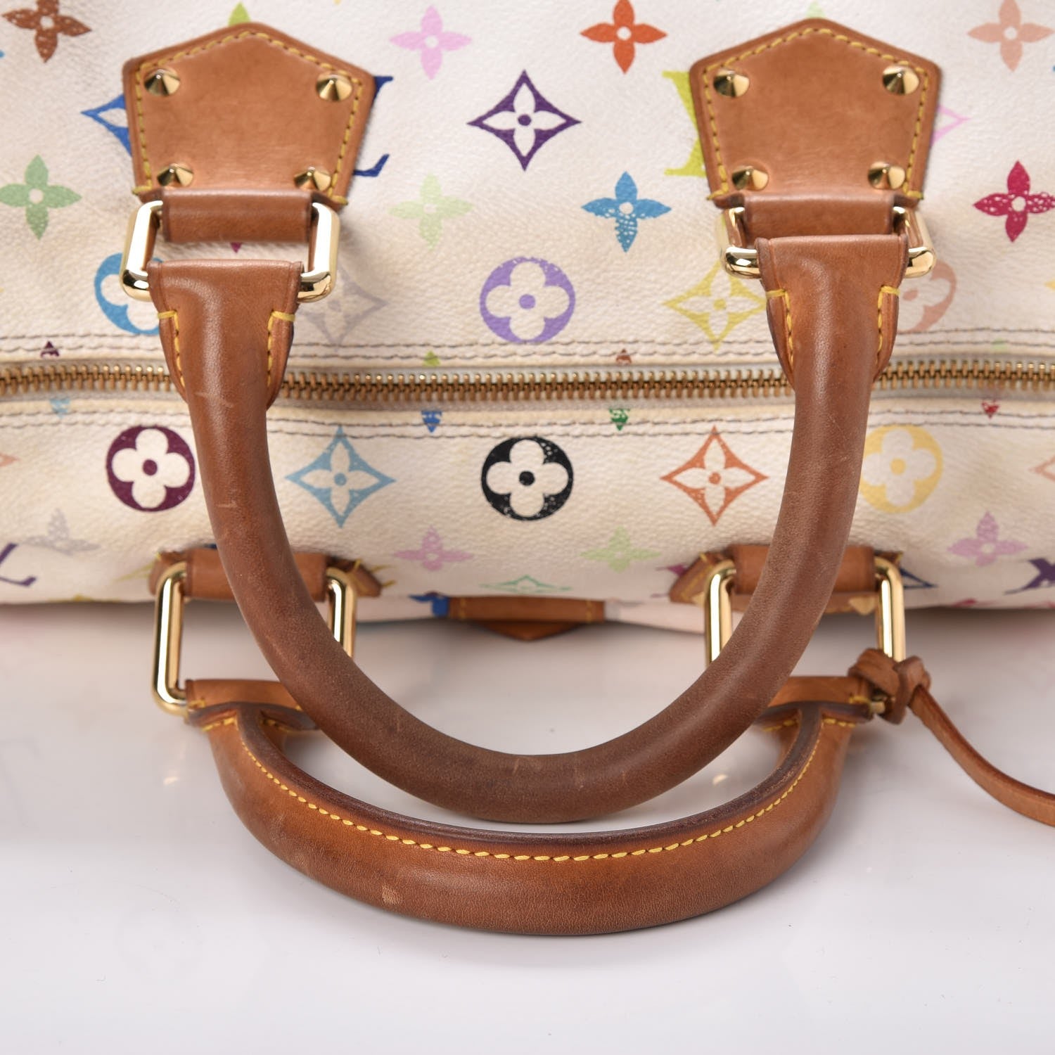 Louis Vuitton Monogram Multicolor Speedy 30 White 11 of 15