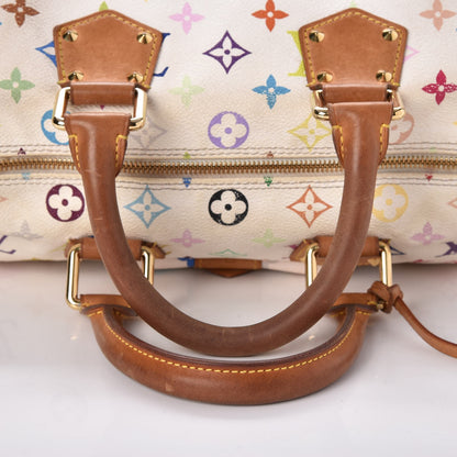 Louis Vuitton Monogram Multicolor Speedy 30 White 11 of 15