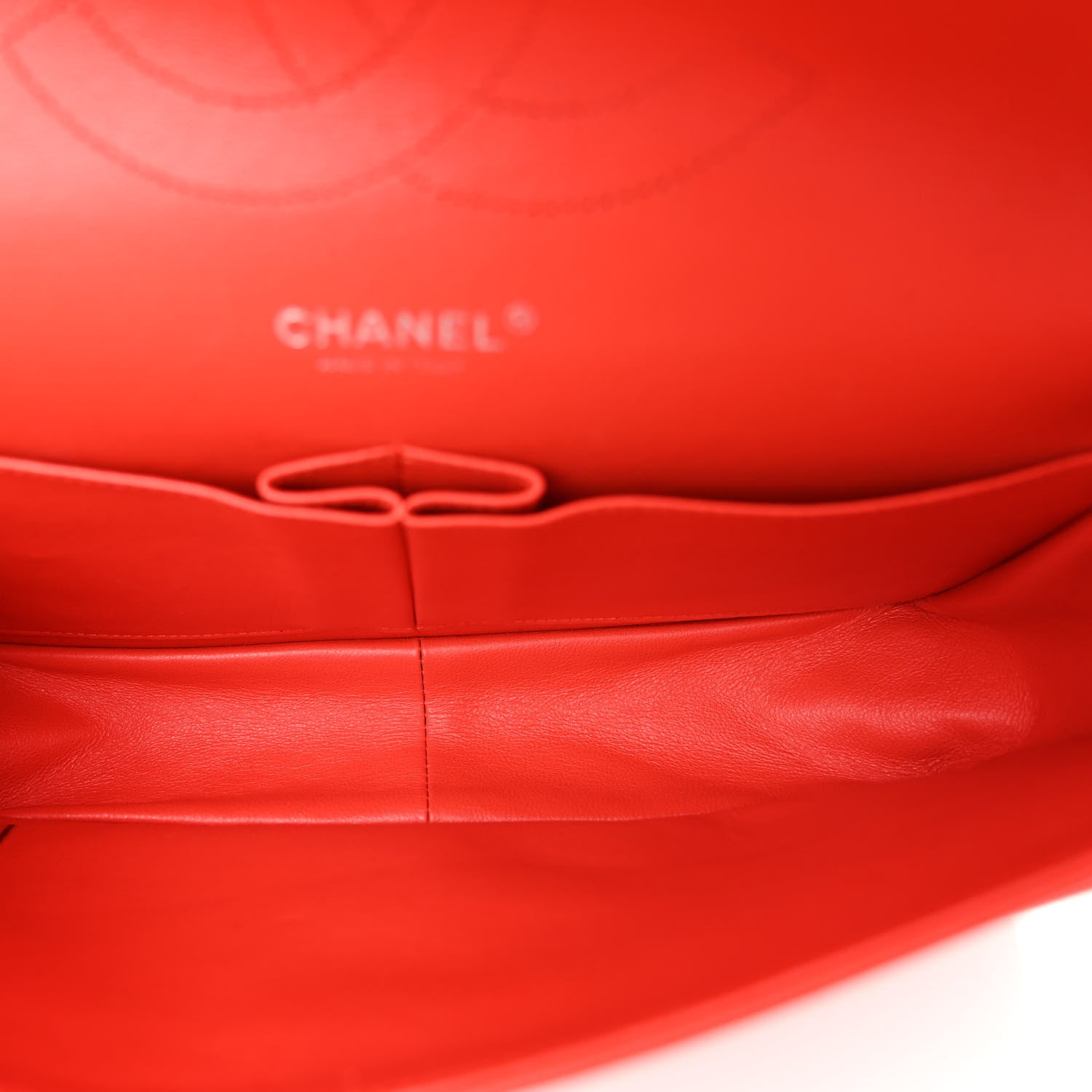 Chanel Patent Quilted Jumbo Double Flap Red 5 of 13