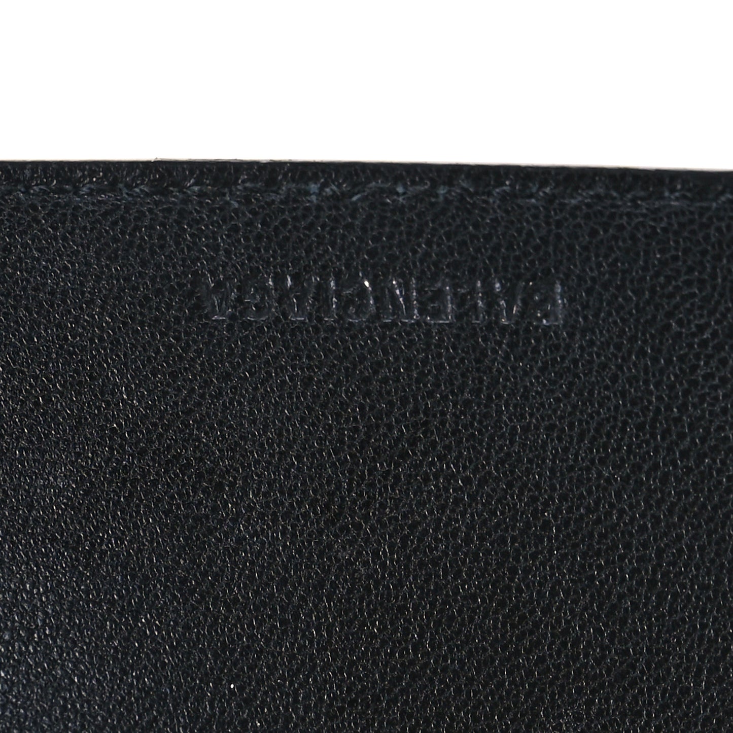 Agneau Arena Le Cagole Mini Wallet Black