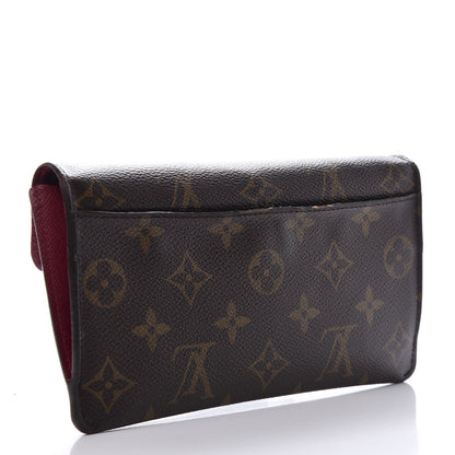Louis Vuitton Monogram Jeanne Wallet Fuchsia 4 of 13
