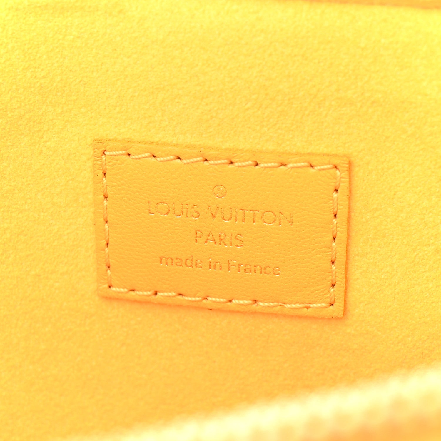 Louis Vuitton Lambskin Embossed Monogram Coussin PM Sunflower 7 of 11