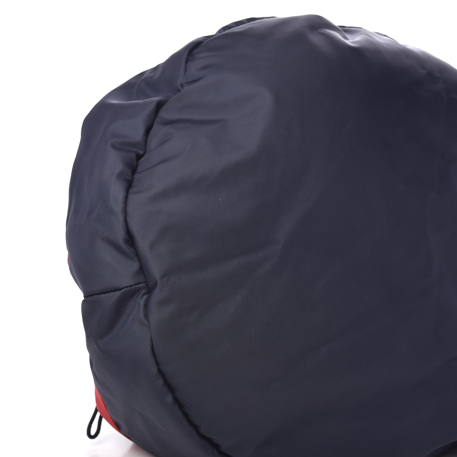 Balenciaga Textured Sport Nylon Logo Embroidered M Wheel Gym Bag Bleu Navy Rouge 8 of 9
