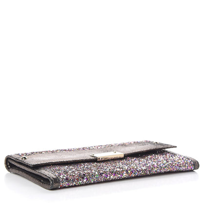 Jimmy Choo Glitter Reese Clutch Wallet Multicolor 5 of 14