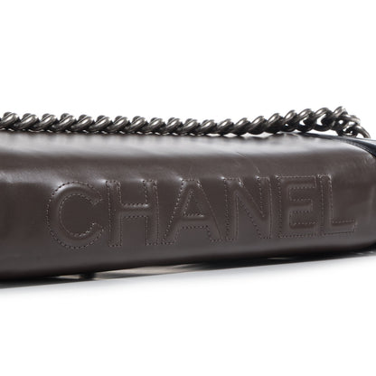 Chanel Calfskin Large Boy Flap Black Brown 9 of 9