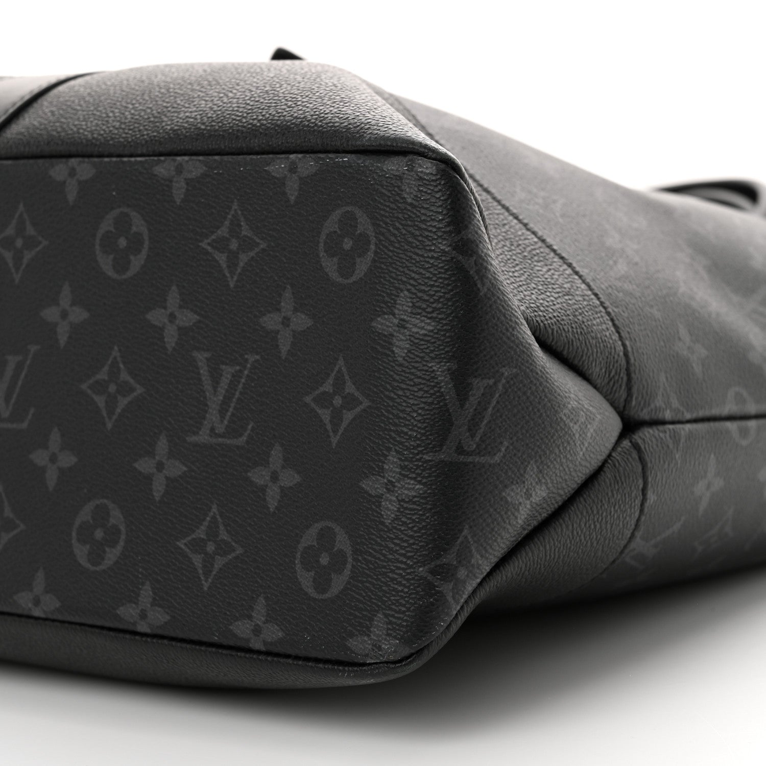 Louis Vuitton Monogram Eclipse Saumur Tote Black 9 of 10