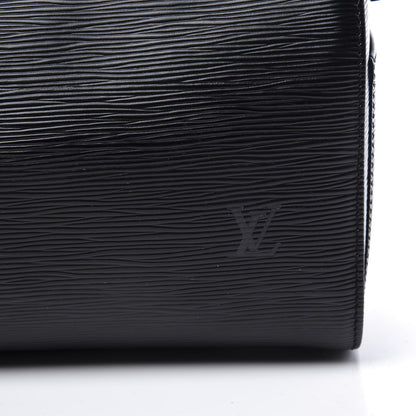 Louis Vuitton Epi Speedy 25 Black 8 of 11