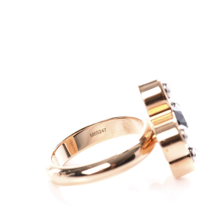 Louis Vuitton Love Letters Timeless Ring Set Medium 6.5 7 of 9