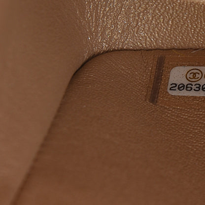 Chanel Pearly Caviar Quilted Jumbo Double Flap Gold 8 of 9