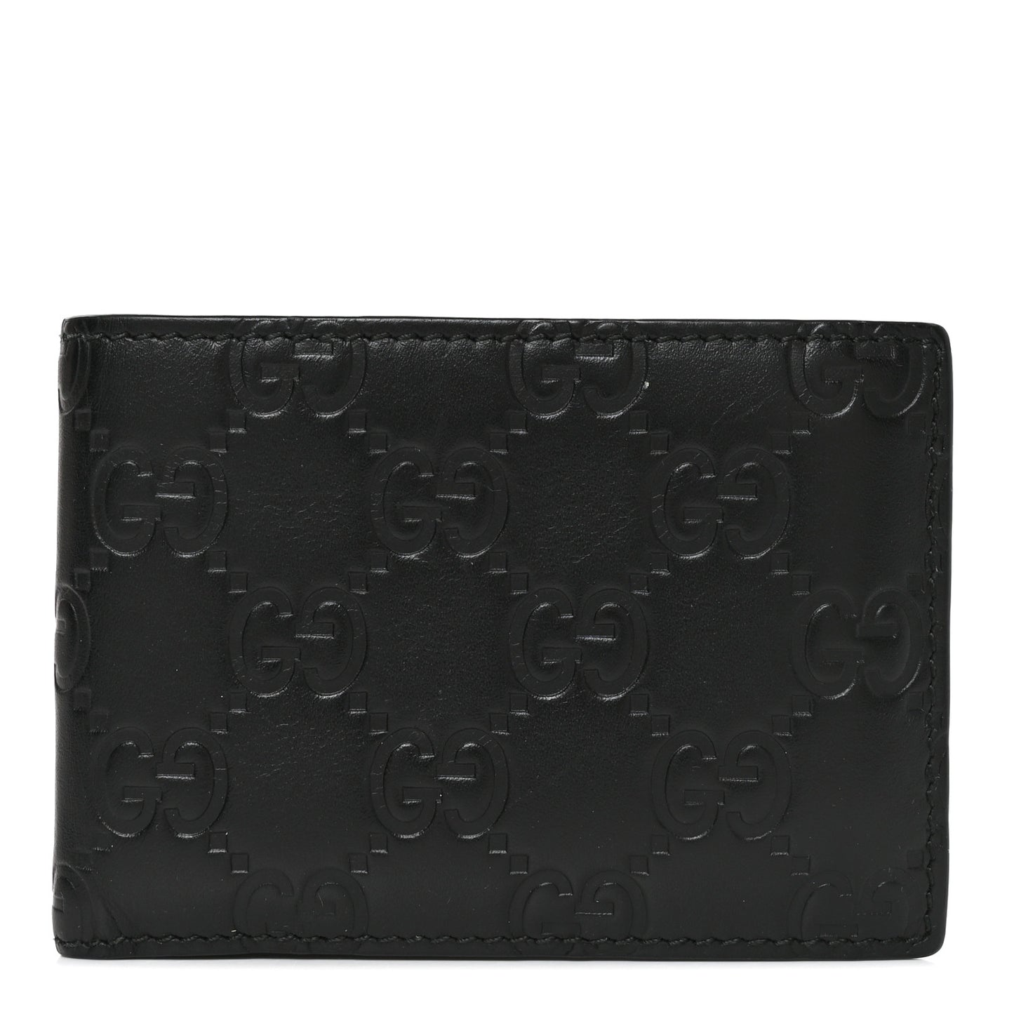Guccissima Bi-Fold Wallet Black