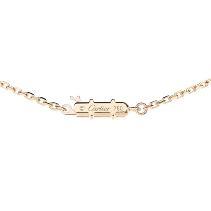 Cartier 18K Yellow Gold Diamond Hearts And Symbols Pendant Necklace 6 of 6