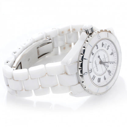 Chanel J12 38mm Ceramic Automatic Watch White 5 of 9