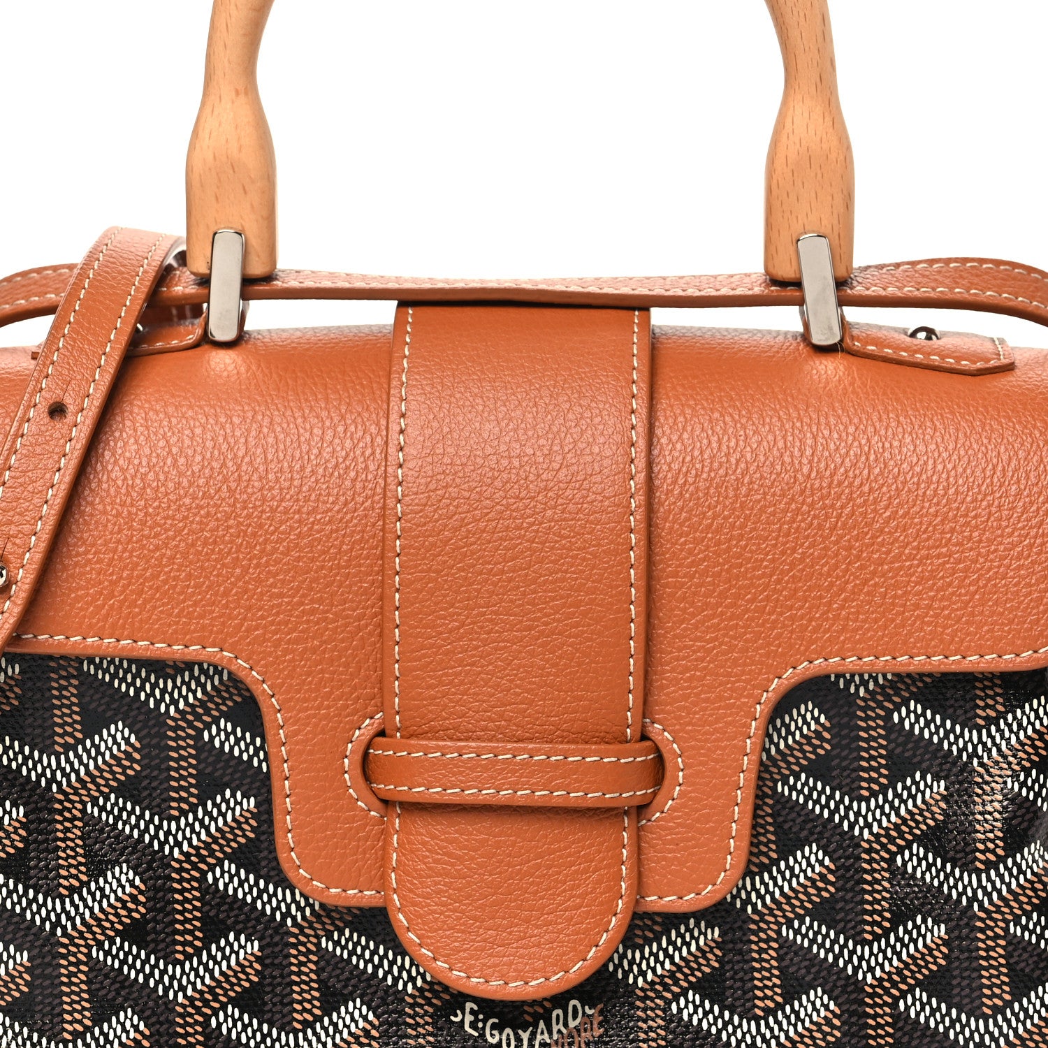 Goyard Goyardine Mini Saigon Black Gold 7 of 10